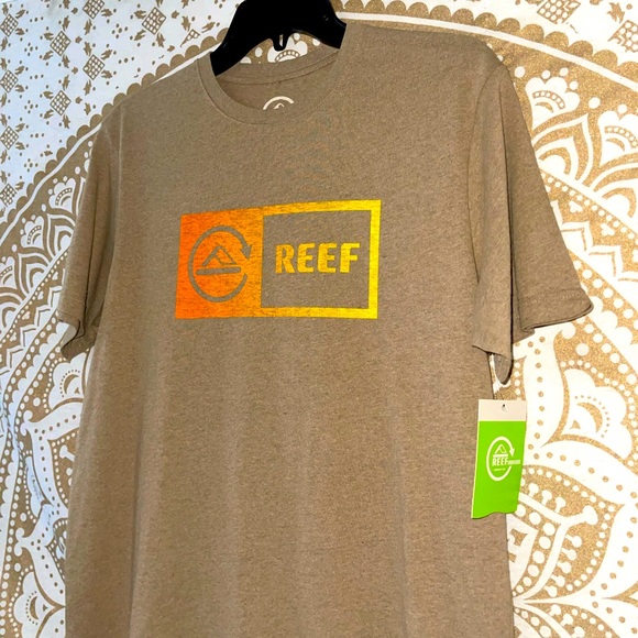 ✨HP✨ NWT “REEF” MEN’S SHORT SLEEVE T-SHIRT, SIZE MEDIUM - Picture 6 of 6